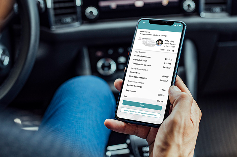 Mobile Service Check-in Service Scheduling