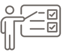 SupportTraining Illustration representing support & training for service lane software
