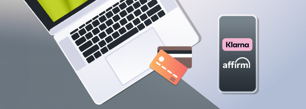 A laptop and smartphone shown represent digital and mobile payment 