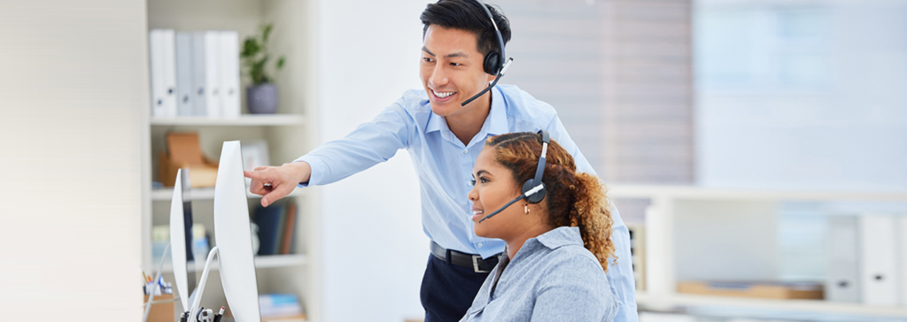 Dealership BDC trainer coaching a BDC Agent